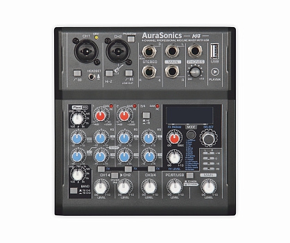 AuraSonics K4 компактный микшерный пульт в Южноуральске