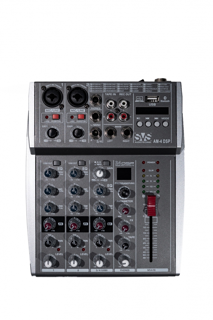 SVS Audiotechnik mixers AM-4 DSP Аналоговый микшерный пульт, 4-канала в Южноуральске