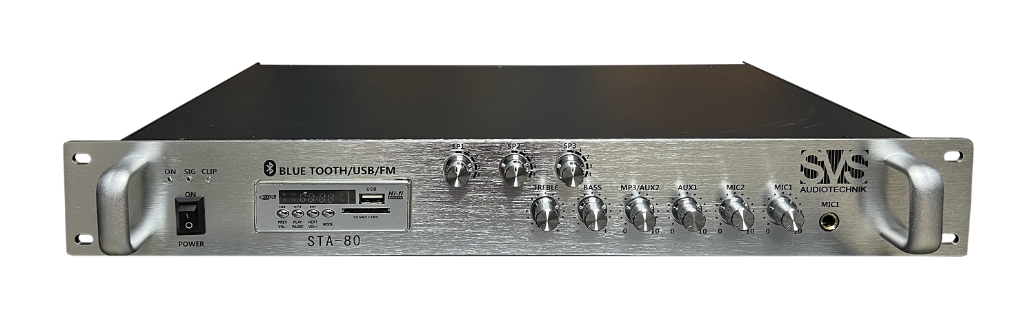 SVS Audiotechnik STA-80 Микшер-усилитель для систем Public Address в Южноуральске