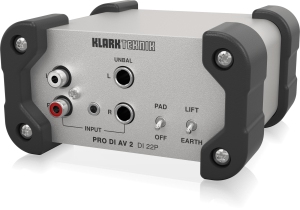 Klark Teknik DI 22P пассивный стерео директ-бокс в Южноуральске